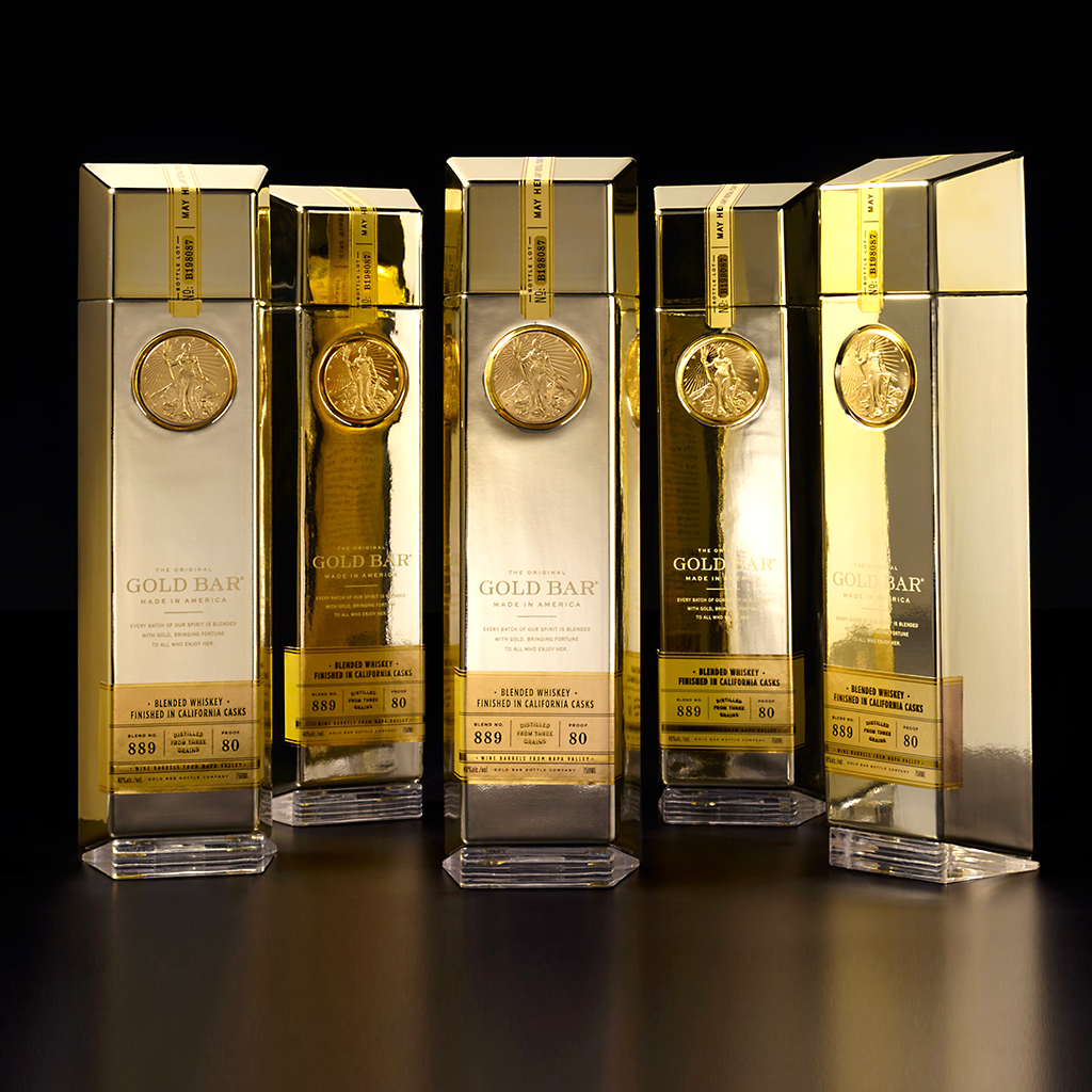 金条威士忌酒– BottleKeep