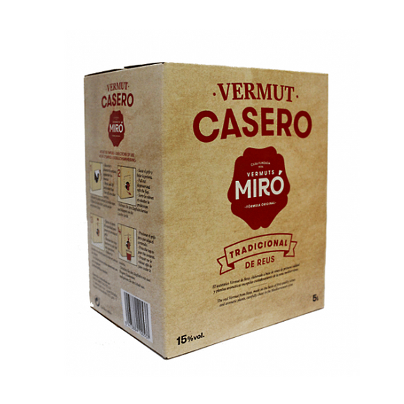 Vermouth Casero Miro 5L